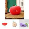 Kids-friendly Soft Plush Fruit Vegetable Doll Keychain Precious Tiny Cute