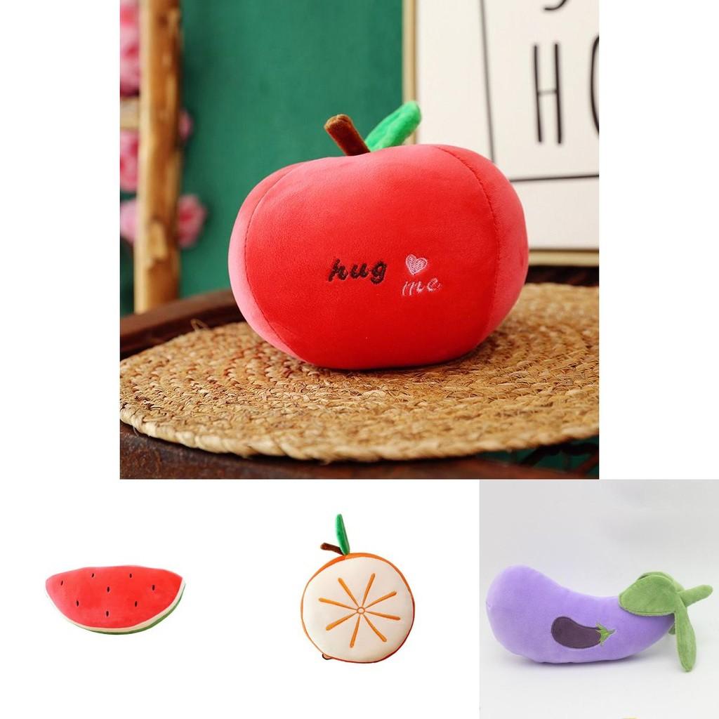 Kids-friendly Soft Plush Fruit Vegetable Doll Keychain Precious Tiny Cute