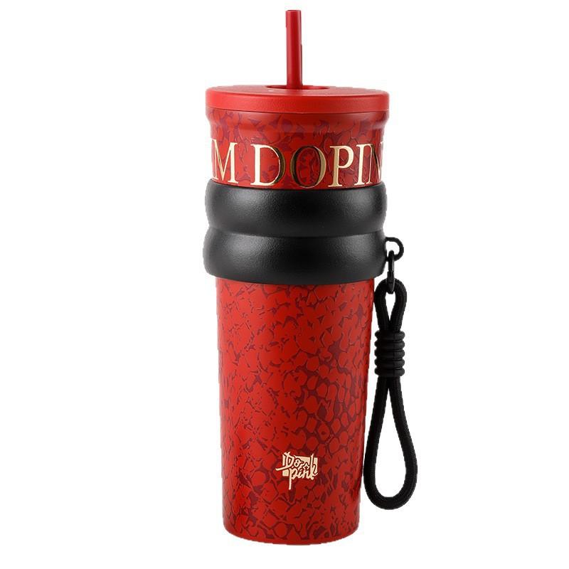 

Light luxury high-grade water-sensitive cup 316 stainless steel portable coffee cup large capacity high value niche thermal insulation kettle 710ml