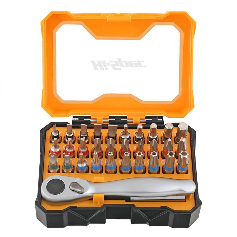 Juego de destornilladores de trinquete multifuncional, herramientas de reparación manual portátiles