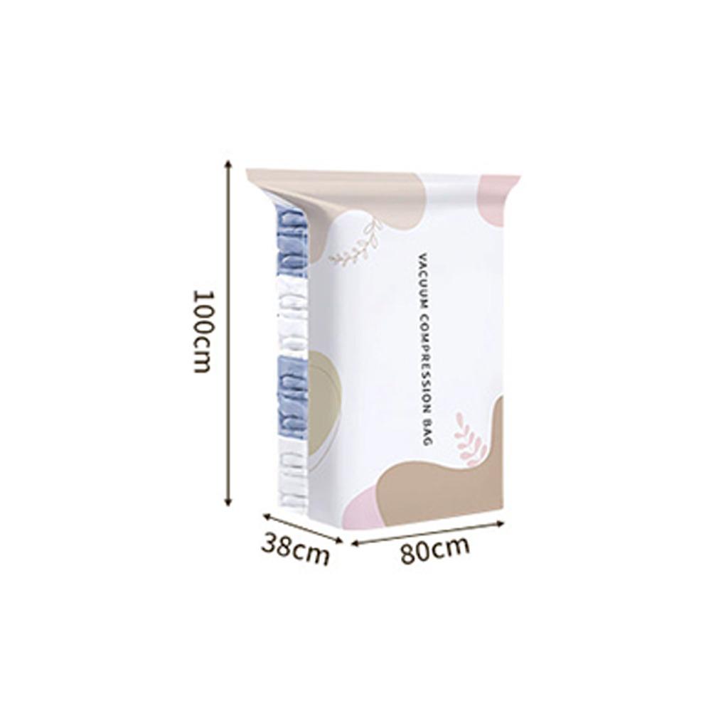 Cube Compression No-Pump Vacuum Bags Space Saving Storage Compression Bag  Travel Packing