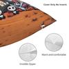 Custom Nightmare Before Christmas Pillow Case for Sofa Jack and Sally Luxury Cushion Cover Square Pillowcase