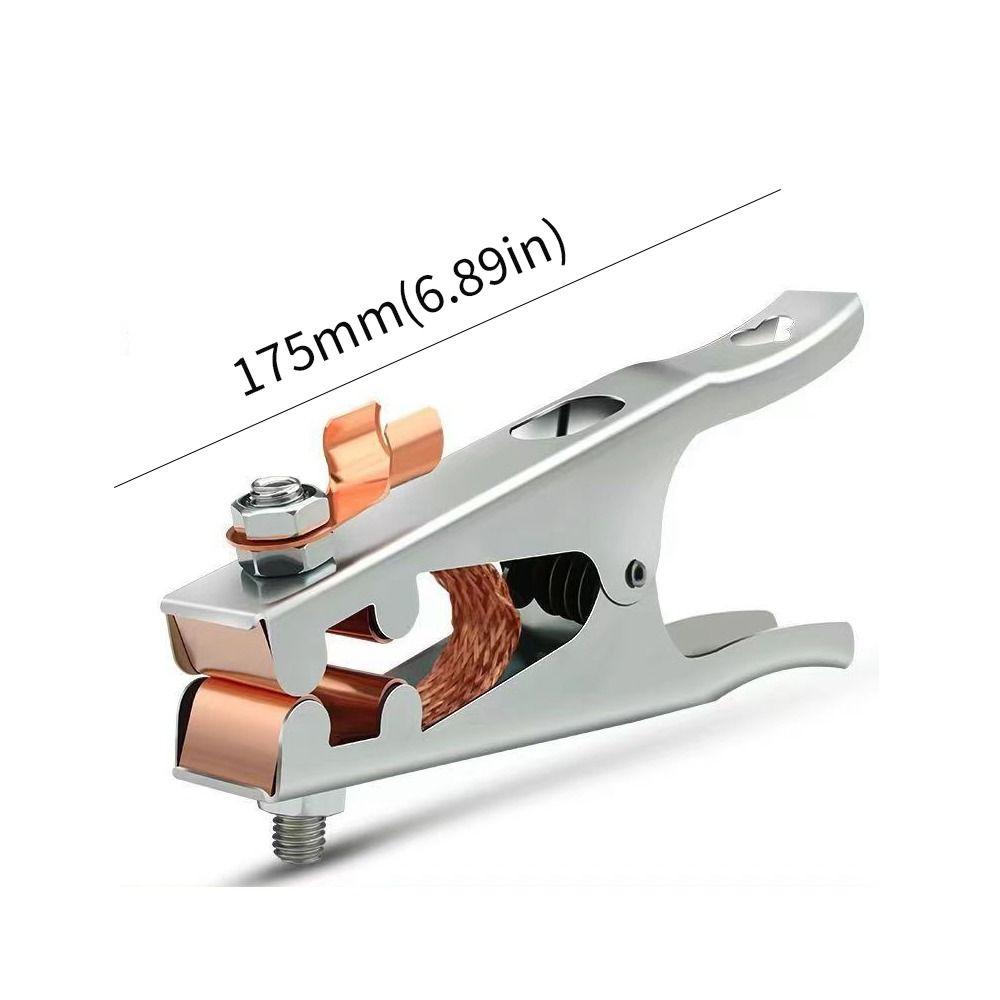 300A Electroplated Ground Clamp Electrical Accessories Grounding Welding Earth Clip Welding Machine Manual Welder Welding Tongs