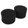 2pcs Speaker Port Tube Sponge Vibration Reduction Bass Air Duct Sponge for Car Speaker Subwoofer