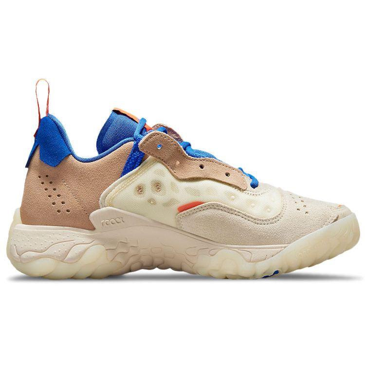 Air Jordan  Jordan Delta 2 Hyper Royal Orange Women Sneakers Cream Coconut-Milk Hemp CW0913-101
