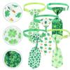St. Patrick's Day Adjustable Pet Neckties for Dogs and Cats 10Pcs