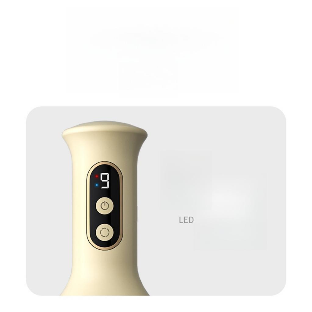 Rechargeable Scraping Massage Tool, Intelligent Suction Cup Vacuum Massager, Suitable for Neck, Shoulder, and Back Massage Tools