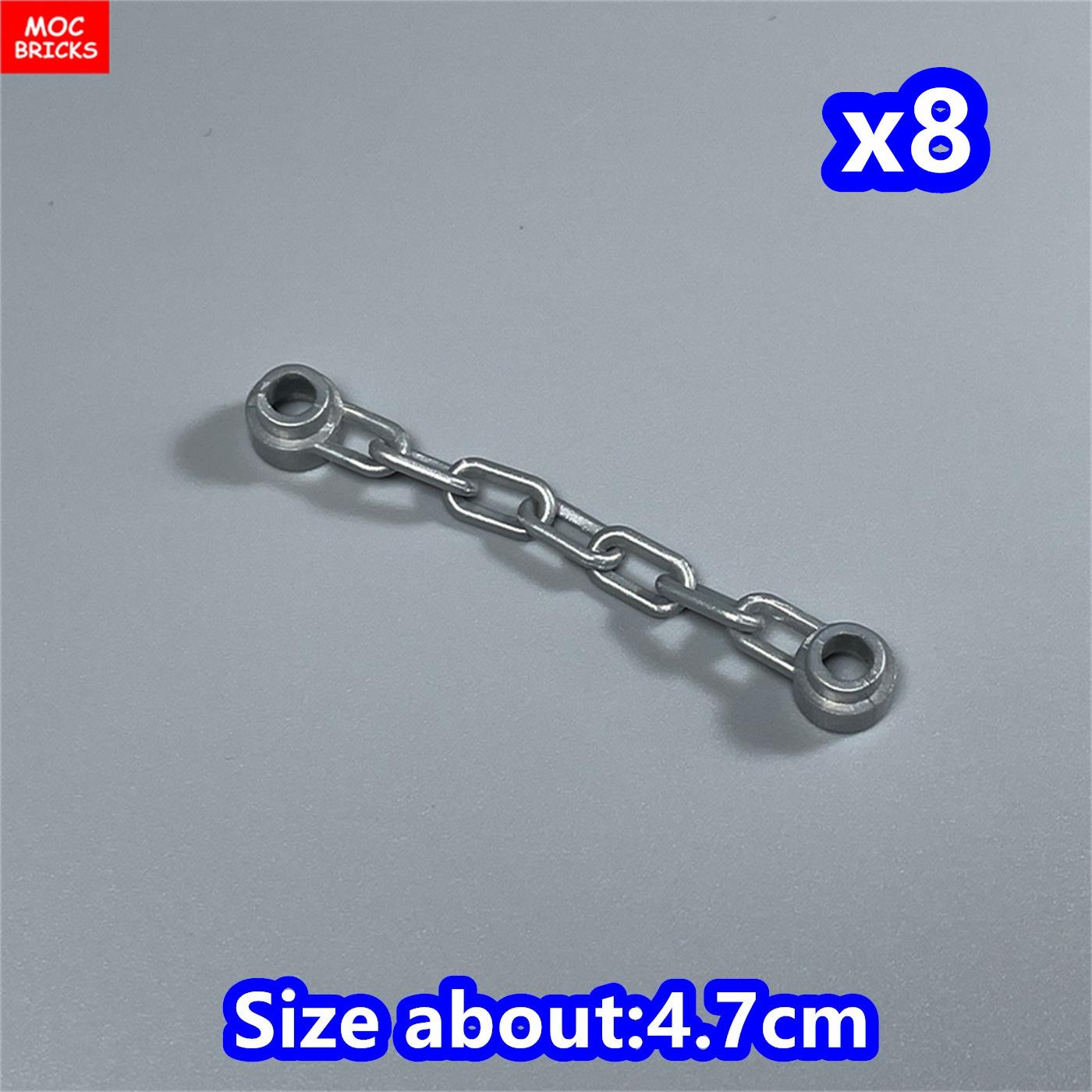 

8pcs MOC Bricks String Rope Spider Silk 14210 63141 Chain Links 30104 Educational Constructing Blocks Playthings For Children Xmas Presents