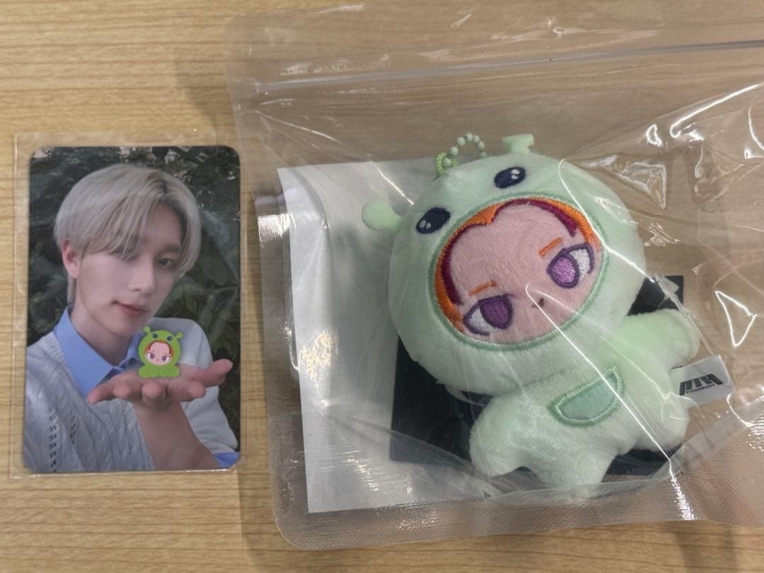 

[USED] p1harmony P1KIDS P1 Key Ring Theo with Trading Card