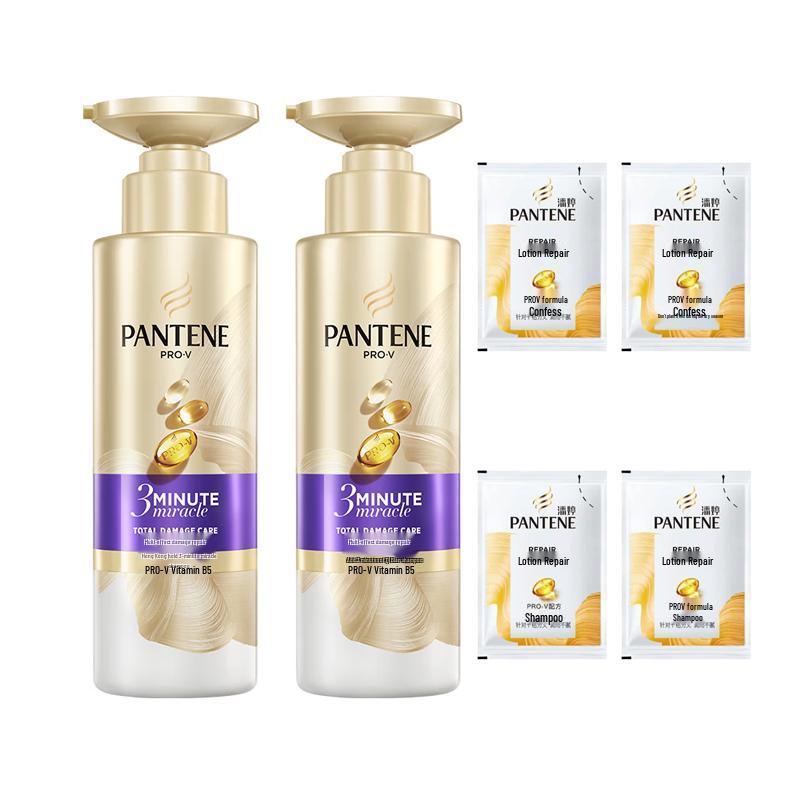 

Pantene 3 Minute Miracle Multi-Effect Damage Repair Shampoo Duo Pack