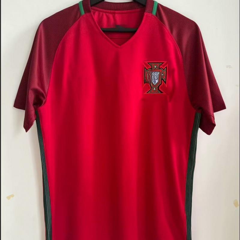 Portugal Retro Jersey Lisbon Athletic No. 7 Ronaldo National Team Club Commemorative Football Jersey Top