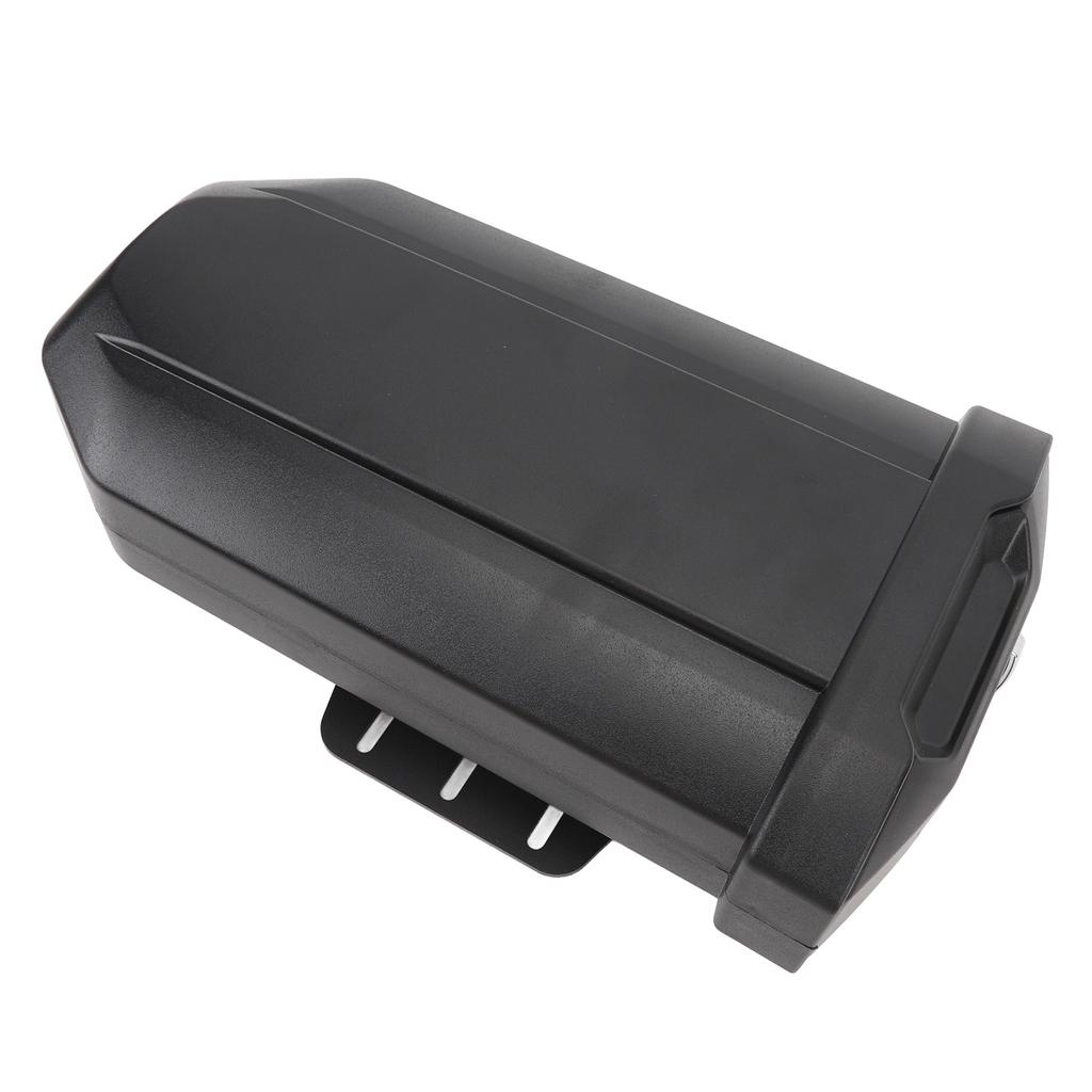 3,8 L Motorrad Seite Werkzeug Box mit Kombination Schloss Montage Halterung Hinten Sitz Gepäck Box für