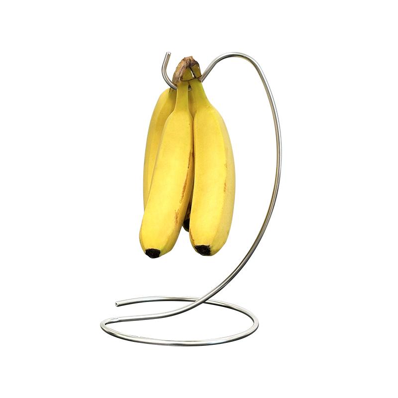 Creative Fruit Basket Storage Rack Fruit Tray Living Room Desktop Banana Hook Rack Simple Storage