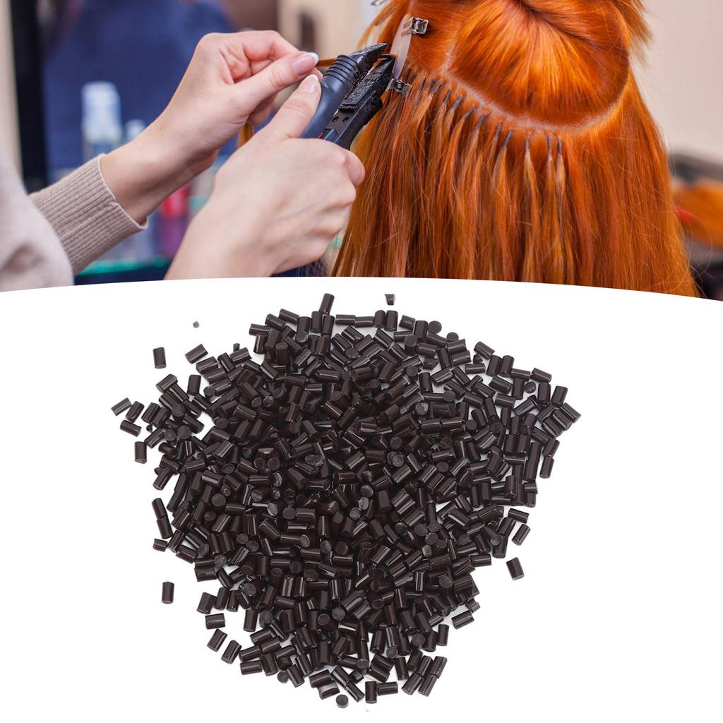 Keratin Glue 100g Granule Hair Extension Brown Fusion Italian Rebond Granules Beads