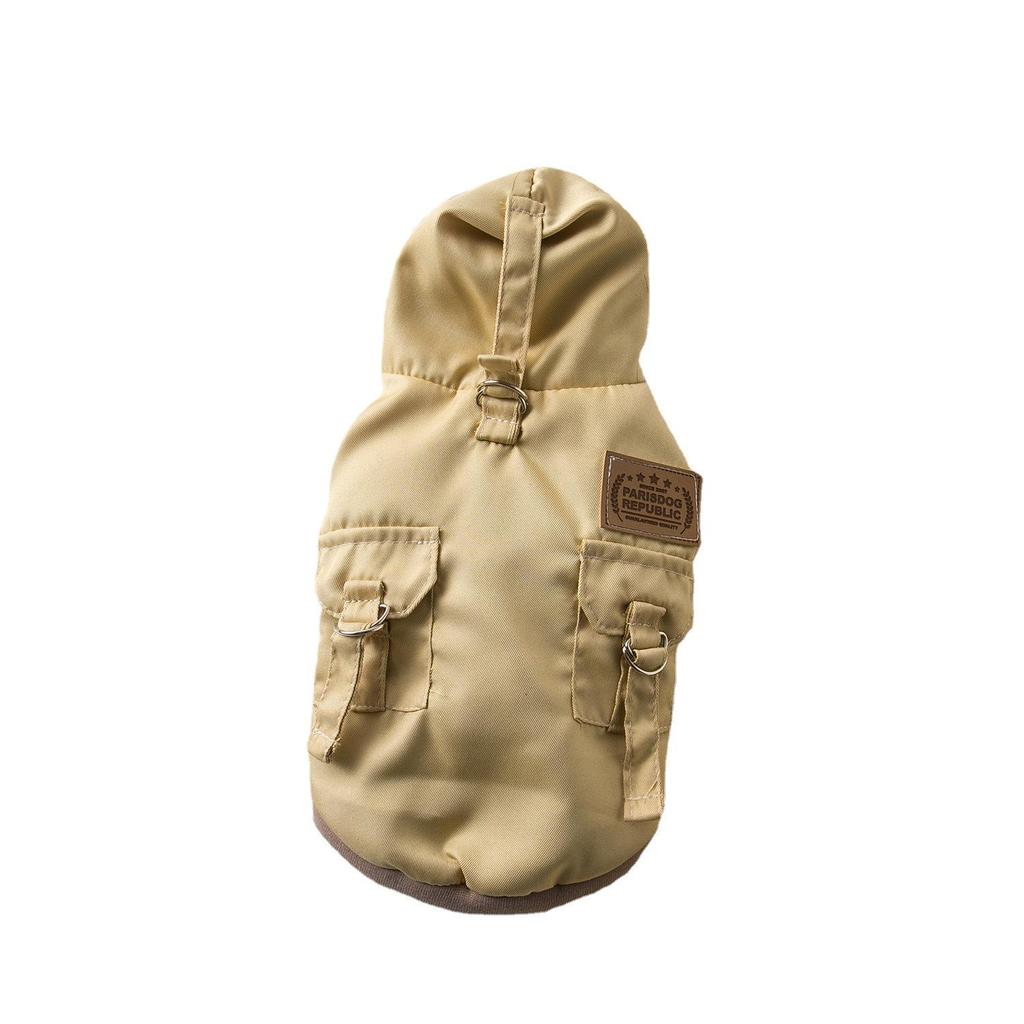 Costum cald de iarnă pentru câini, pentru alpinism, pentru rase mici și mijlocii