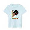 Juneteenth 1865 Sticker Patch For Clothes July 4th Black Girl Free 1776 DIY Heat Transfer Clothes Stickers Iron On Thermal Patch