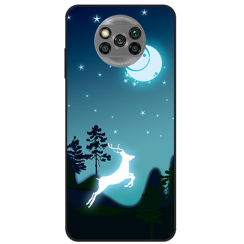 For Xiaomi Poco X3 Pro Case Silicone Soft Cat Phone Cover for Poco X3 NFC Case TPU Black Funda for Poco X 3 NFC PocoX3 Pro