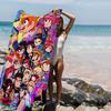 S-Scott Pilgrim vs the World Beach Towel Bath Towels for Girl Microfiber Quick Dry Custom Sand Free Beach Yoga Spa Gym Pool