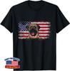 English Mastiff Dog Lover American Flag 4th of July Gift Funny Unisex T-Shirt