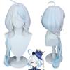 Genshin Impact Focalors Cosplay Wig High-quality Heat Resistant Hair Fiber