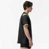 Volleyball wear BASIC short-sleeved training top V2MEB530 Unisex Black x Gold L