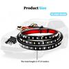 48" Truck Tailgate Light Strip, 72 LED 4 Function Vihicle Single Row Brake Running Turn Signal Light Rear Lighting Bar, Pickup Tail Strip Reverse