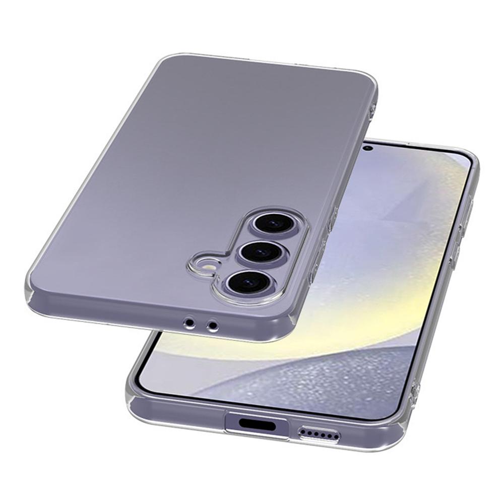 

For Samsung Galaxy S24 FE Case Soft TPU Anti-Scratch Clear Back Cover A