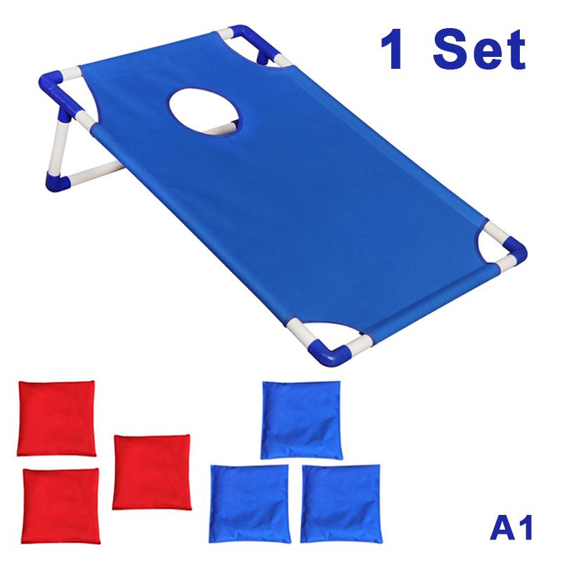 

Outdoor Sandbag Throwing Game Set Portable Corn Hole Game Foldable Yard Toss Games Camping Team Sports Adult Children S Gift A1