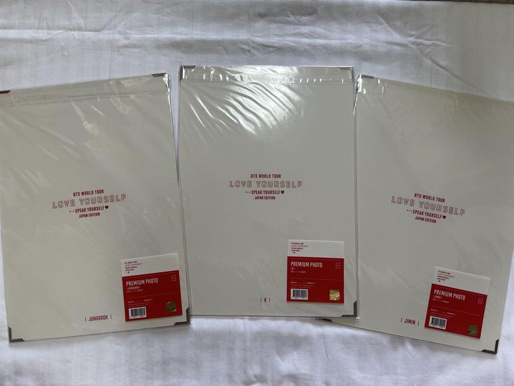 [USED] BTS SPEAK YOURSELF Premium Photo Jimin, V, Jungkook