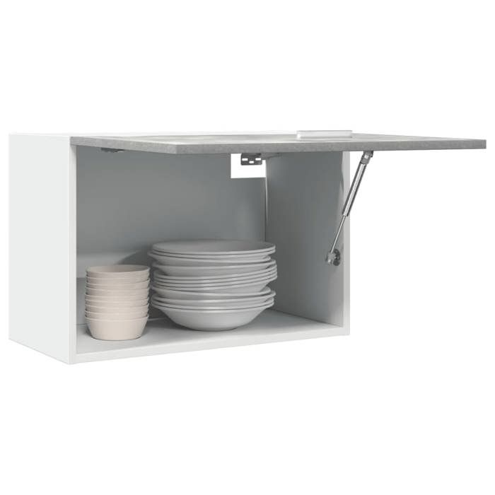 VidaXL Armoire suspendue "Lyon" Gris béton 60 x 31 x 40 cm Bois d'ingénierie 856115