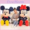 Brinquedos de Pelúcia Grandes e Adoráveis do Mickey Mouse e da Minnie Bonecos Macios Recheados Para o Conforto das Crianças
