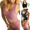 Women's Ultra-light Breathable Mesh Padded Sports Bra For Gym And Yoga Activities