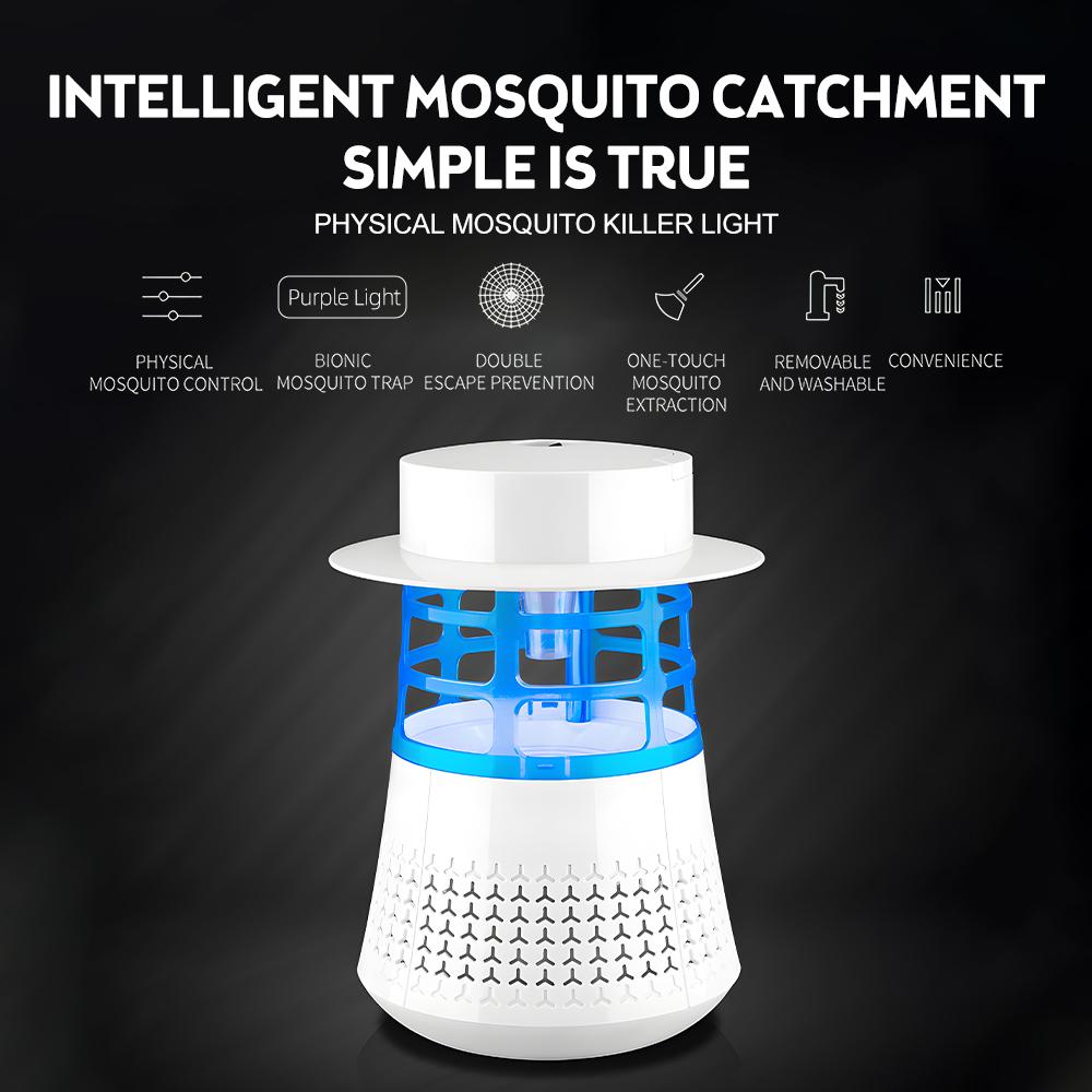 

Bug Outdoor Electric Mosquito with 7 LED Purple Light Mosquito Killer Fly Outdoor Indoor for Home / Backyard / Patio