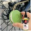 Bicycle Chain Lubrication Kit – Chain Oiler Roller Tool with 100ml Bike Chain Lubricant for MTB Road and Mountain Bikes
