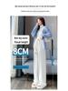Autumn Women's High-Waisted Flowy Wide-Leg Knit Pants