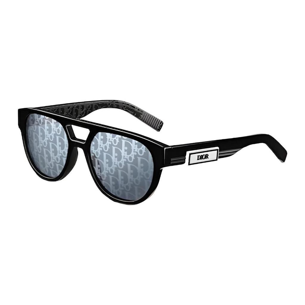 Dior Fashion Pilot Style Sunglasses Men Sunglasses Blue DB23R1IRT10B8