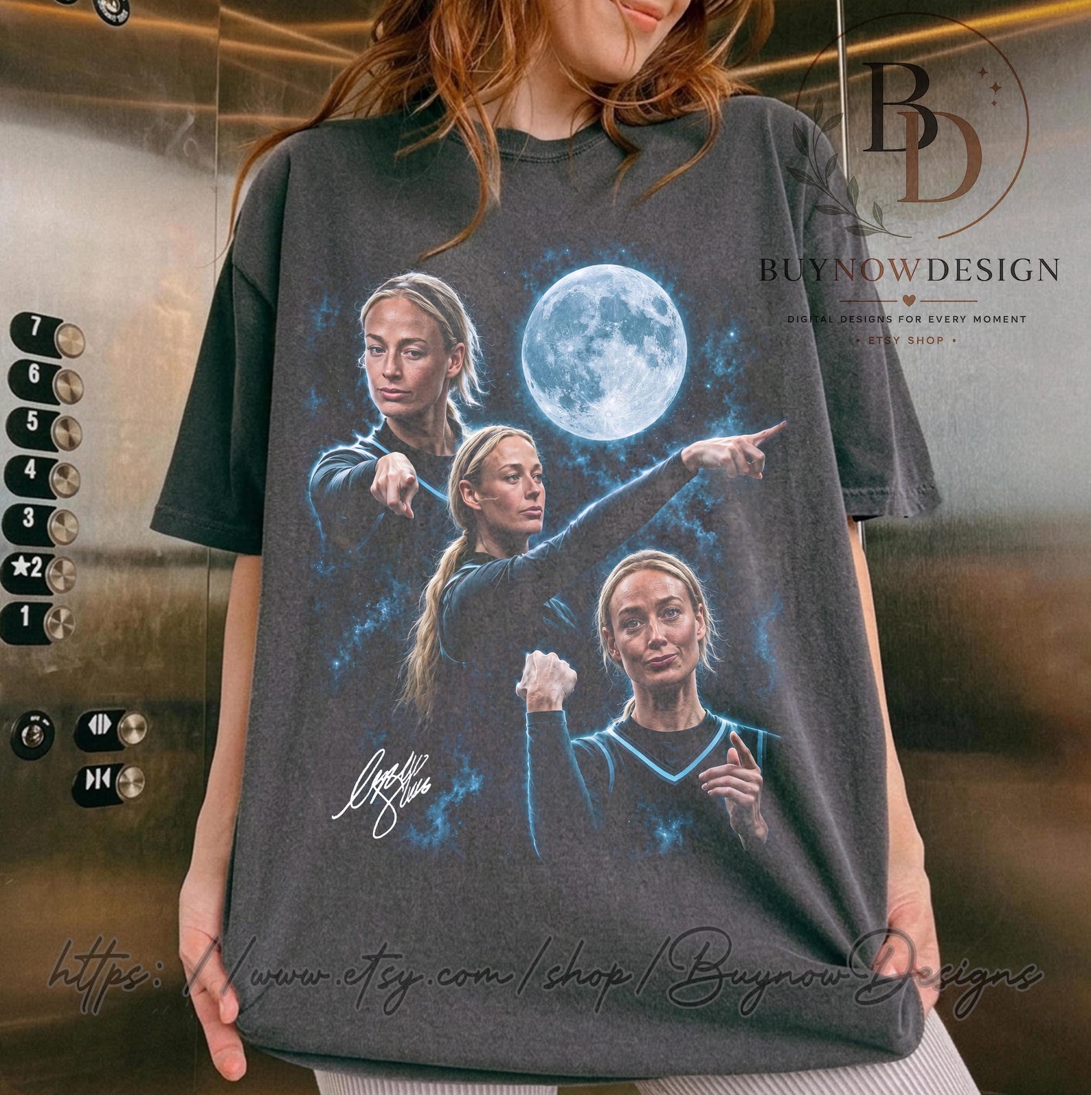 Sophie Cunningham Three Moon Shirt, Wolf Moon Parody Sports T-Shirt, WNBA Fan Gift, Sophie Cunningham Pointing Meme Tee, Basketball Merch L
