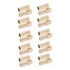10 Pair 5.5mm Gold Plated Male and Female Banana Connectors Plugs for DIY RC Battery ESC Motor