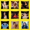 C-Camila C-Cabello Romance C XOXO Familia Throw Pillow Case For 45*45cm 40cm 55cm 50cm 30cm Square Car Pillowcase Shell