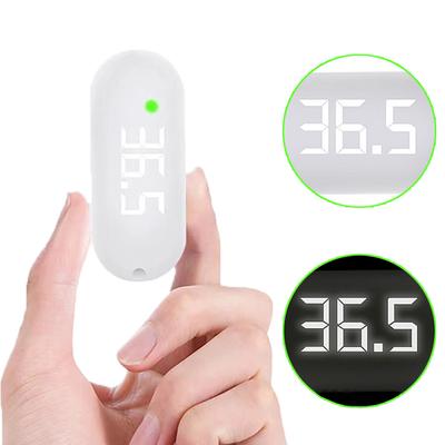 Újratölthető homlokhőmérő Mini USB hőmérő digitális babafigyelő testhőmérsékletmérő gyermek infravörös lázmérő