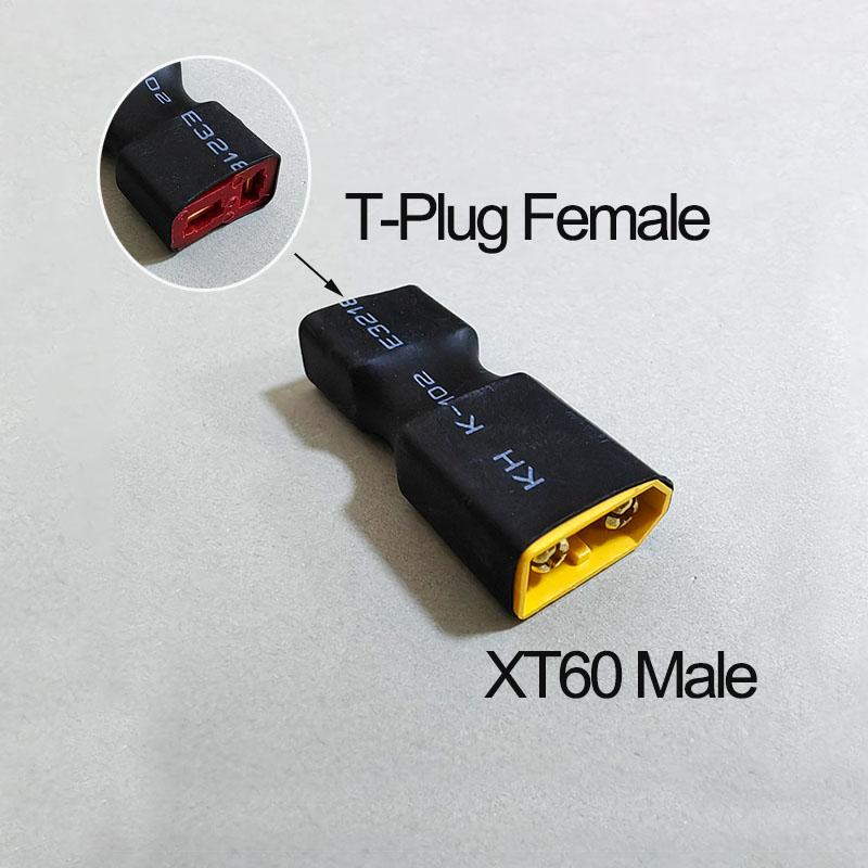1PCS RC Battery Connector Adapter XT30 XT60 XT90 T-Plug TRX Male to Female Plug For RC LiPo Battery Charger