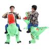 Inflatable Dinosaur Costume Assorted Color Versatile Polyester Adult Blow Up Dinosaur Costume for Co