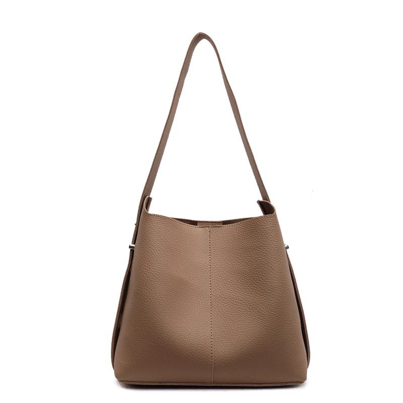 Retro Commuter Armpit Large-capacity Bag Women's New Spring and Summer Fashion Crossbody Bucket Bag Shoulder Bag