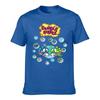 Unisexs  Cotton Bubble Bobble Graphic TShirt Retro Arcade Game Print Casual Tee