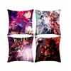 H-High School DxD Lssei Hyoudou  Square Double-Sided printed Pillow Case Bedroom Bedside Pillow Sofa Cushion Cover