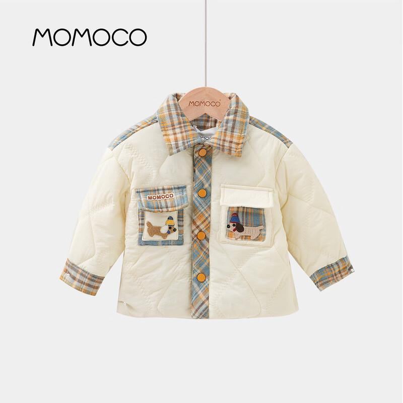 MOMOCO Girls Winter Playful Spliced Padded Coat 110