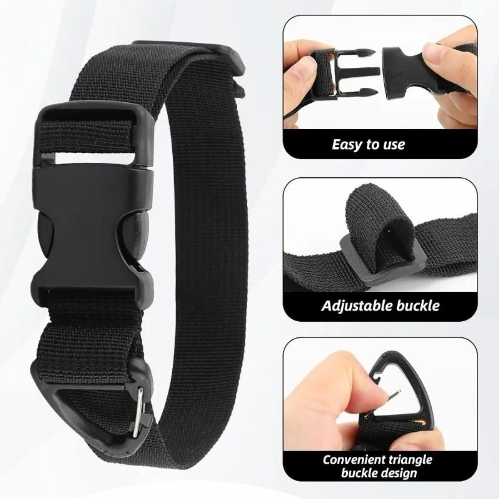 45cm Extension Cord Organizer Adjustable 3-Axis Buckle Cable Management Storage Strap Heavy-Duty Nylon Cord Holder