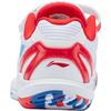 Li Ning Thunder Jr. Seamless Fashion Non-Slip Durable Low-Top Kids Training Shoes Kids Training Shoes Standard-White Flame-Red Blue AYTV012-1