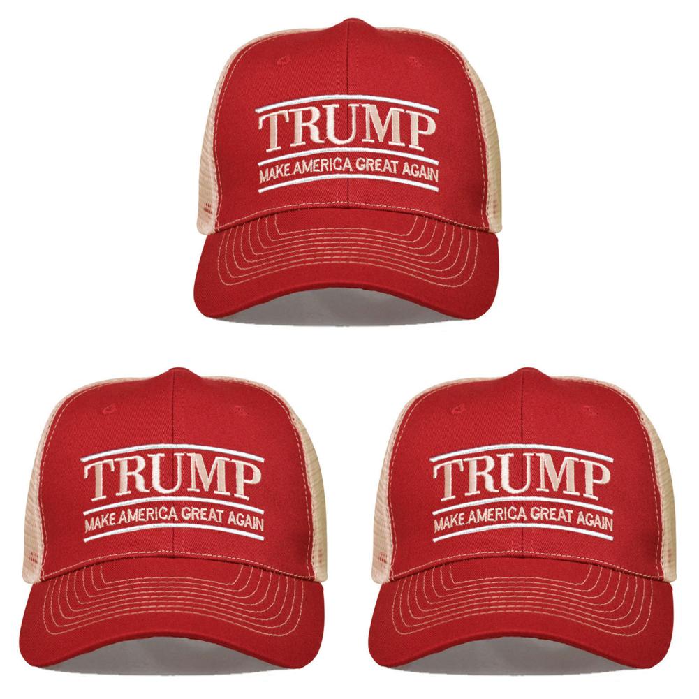 

Бейсбольная кепка Trump, регулируемые повседневные кепки для гольфа для занятий спортом на открытом воздухе (красный)