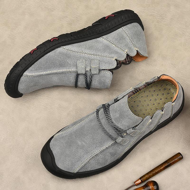 Men’s Moccasins Loafer Driving Shoes Comfort Flats Casual Slip on Summer Plus Size Handmade Outdoor Shoes Anti Slip
